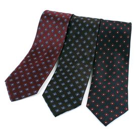 [MAESIO] KSK2683 100% Silk Allover Necktie 8cm 3Colors _ Men's Ties Formal Business, Ties for Men, Prom Wedding Party, All Made in Korea